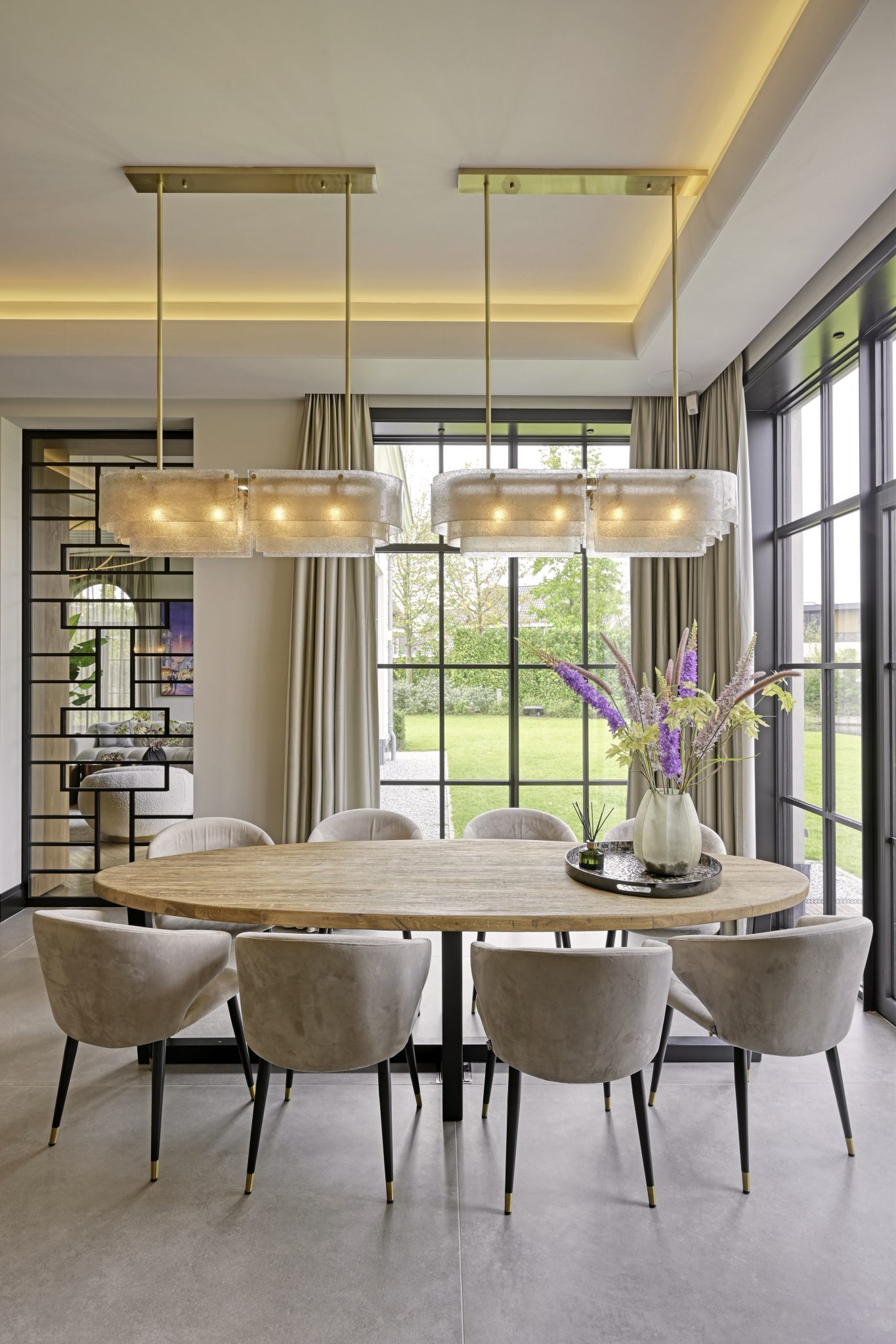 Luxe eigentijds interieur